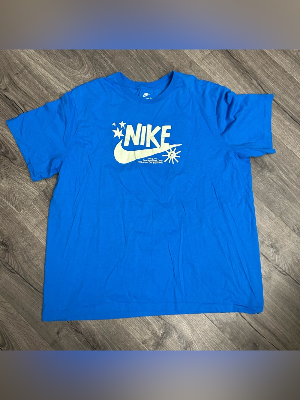Nike Sun Graphic Short Sleeve Shirt Size XXL